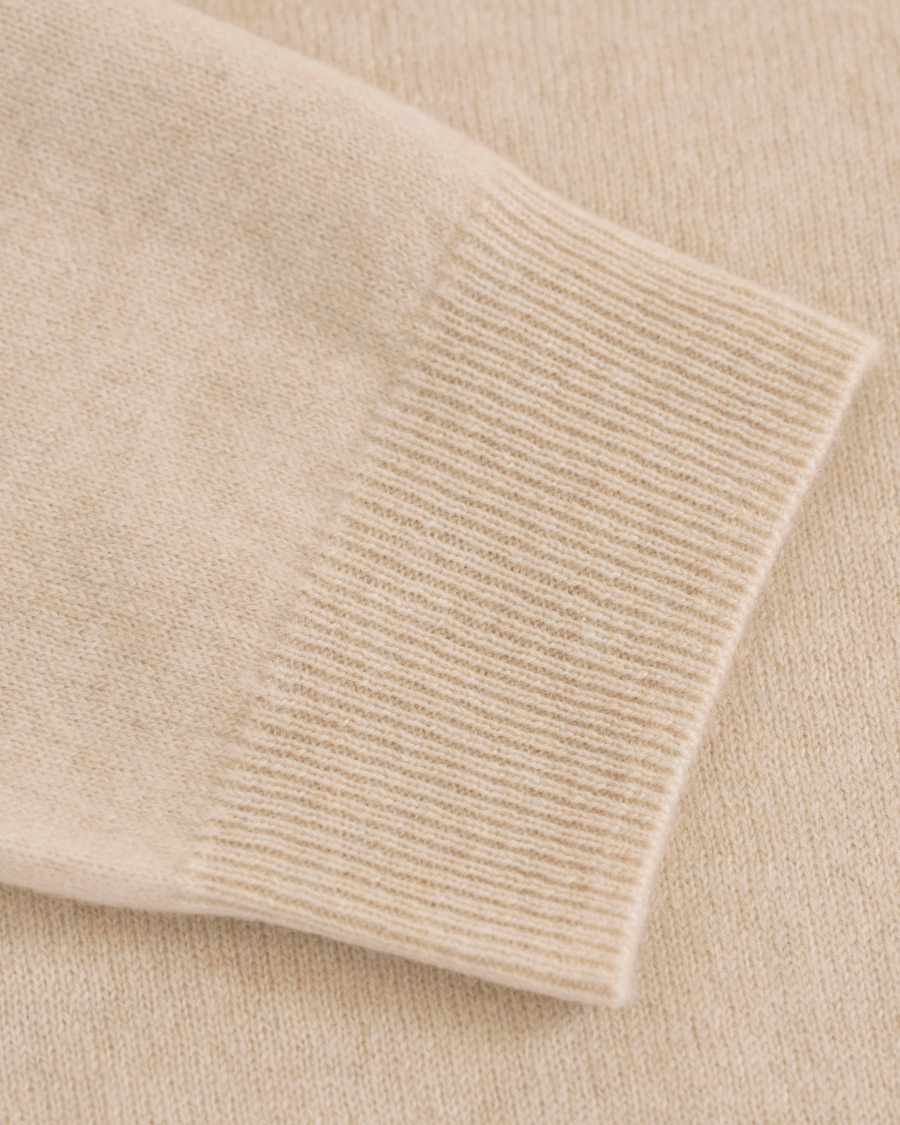 Herr | Tröjor | Soft Goat | Cashmere College Beige