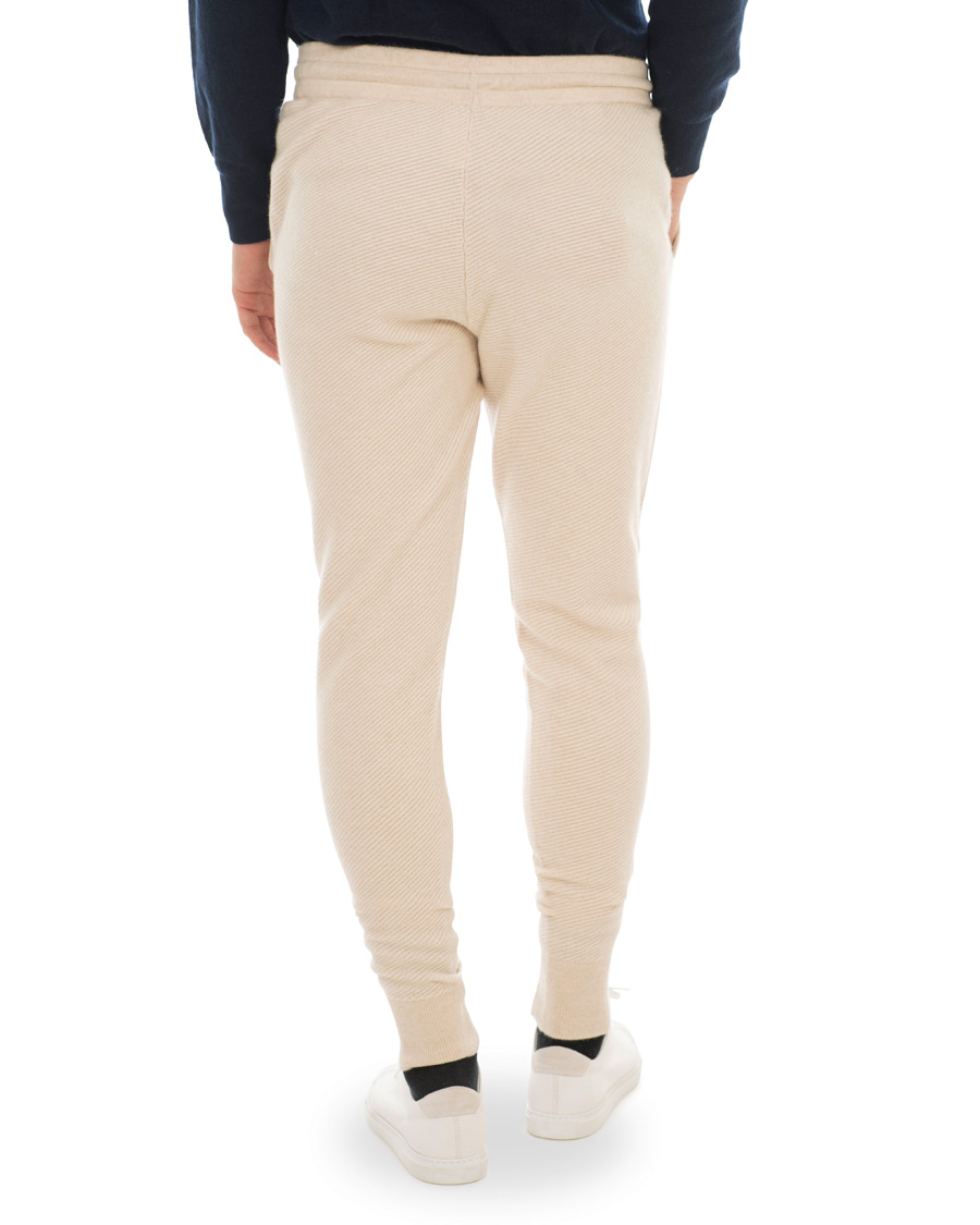 Herr | Byxor | Soft Goat | Cashmere Pants Beige