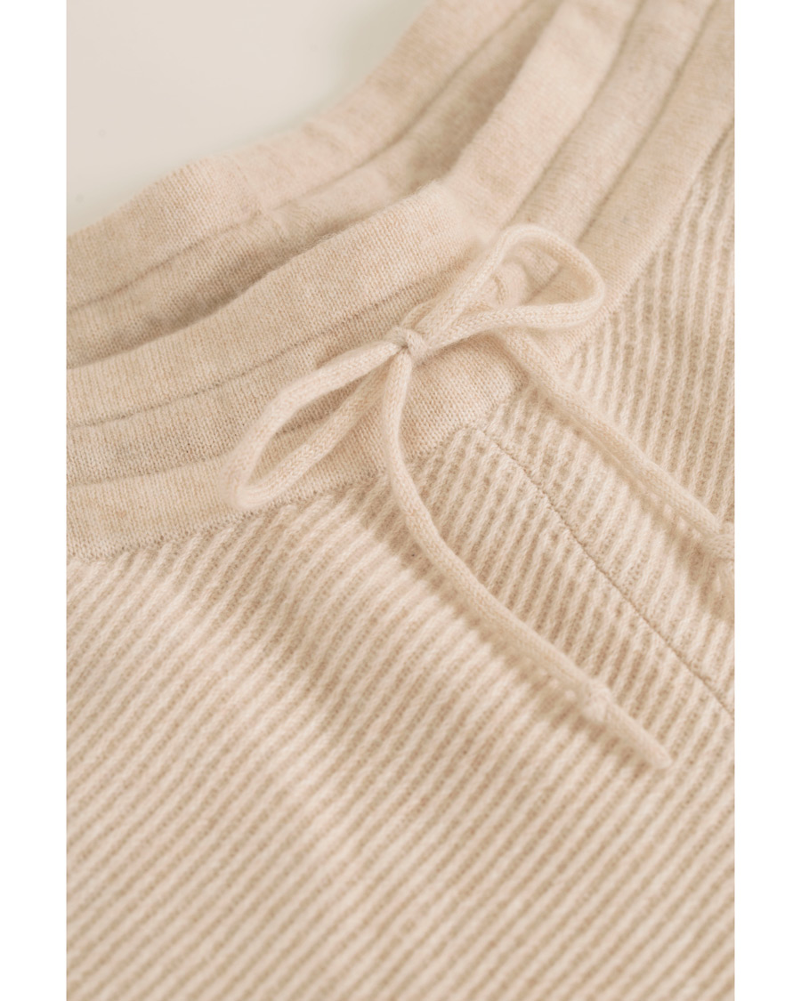 Herr | Byxor | Soft Goat | Cashmere Pants Beige