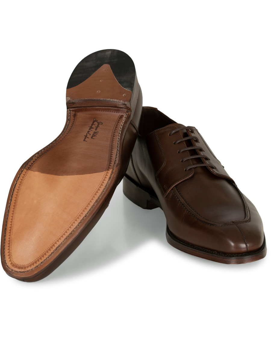Herr | Loake 1880 Legacy Avon Derby Split Toe Dark Brown Calf | Loake 1880 Legacy | Avon Derby Split Toe Dark Brown Calf