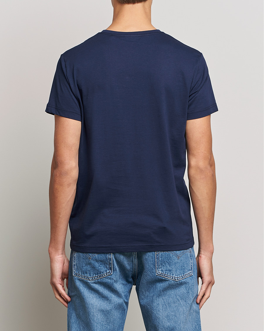 Herr | T-Shirts | GANT | The Original Solid Tee Evening Blue