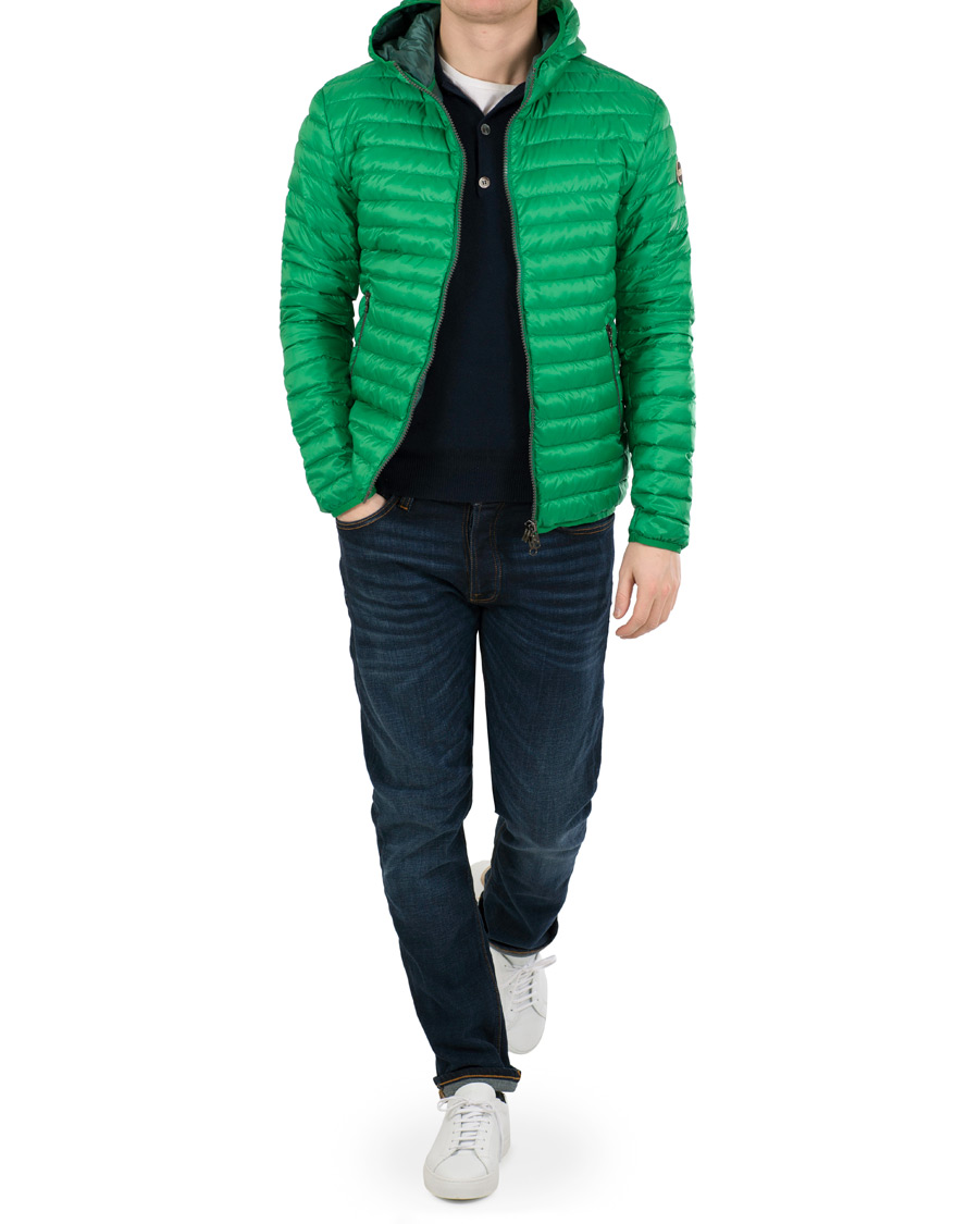 Herr | Jackor | Colmar | Lightweight Down Hooded Jacket Green