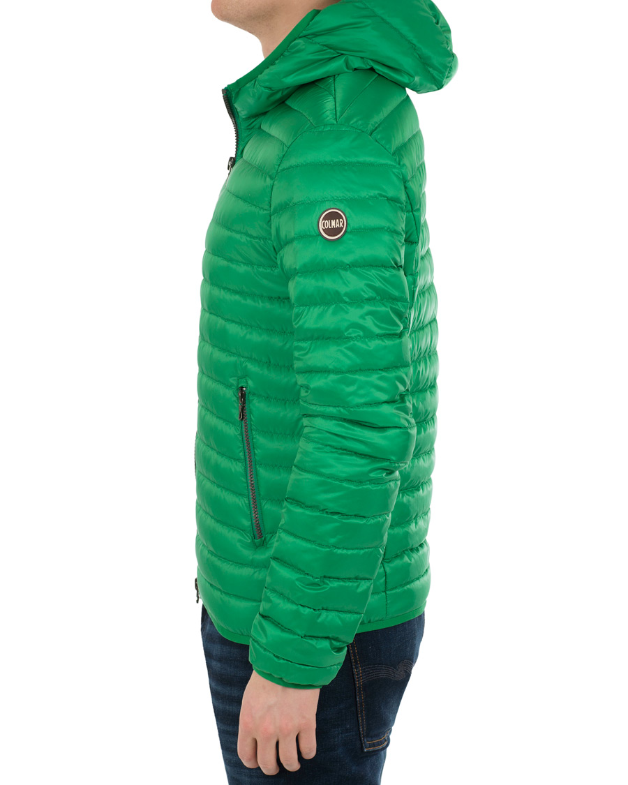 Herr | Jackor | Colmar | Lightweight Down Hooded Jacket Green