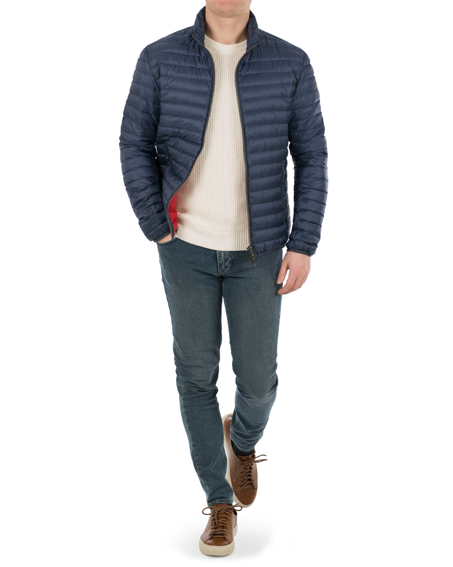 Herr | Jackor | Colmar | Lightweight Down Jacket Jeans Blue