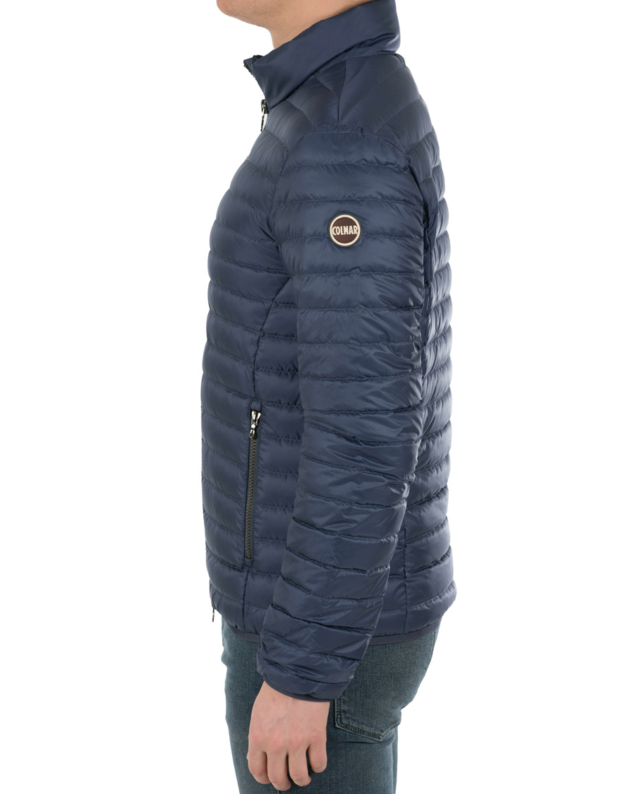 Herr | Jackor | Colmar | Lightweight Down Jacket Jeans Blue