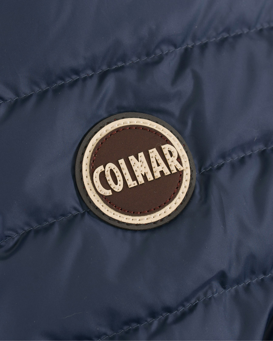 Herr | Jackor | Colmar | Lightweight Down Jacket Jeans Blue