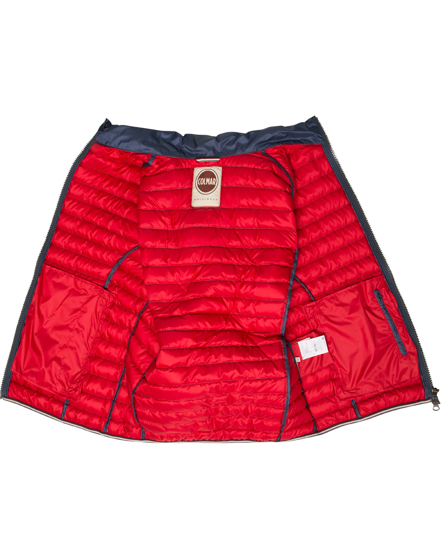 Herr | Jackor | Colmar | Lightweight Down Jacket Jeans Blue