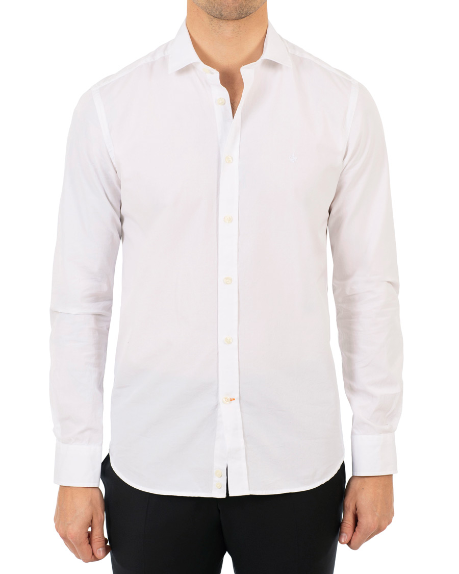 Herr | Skjortor | Morris | Cut Away Shirt White
