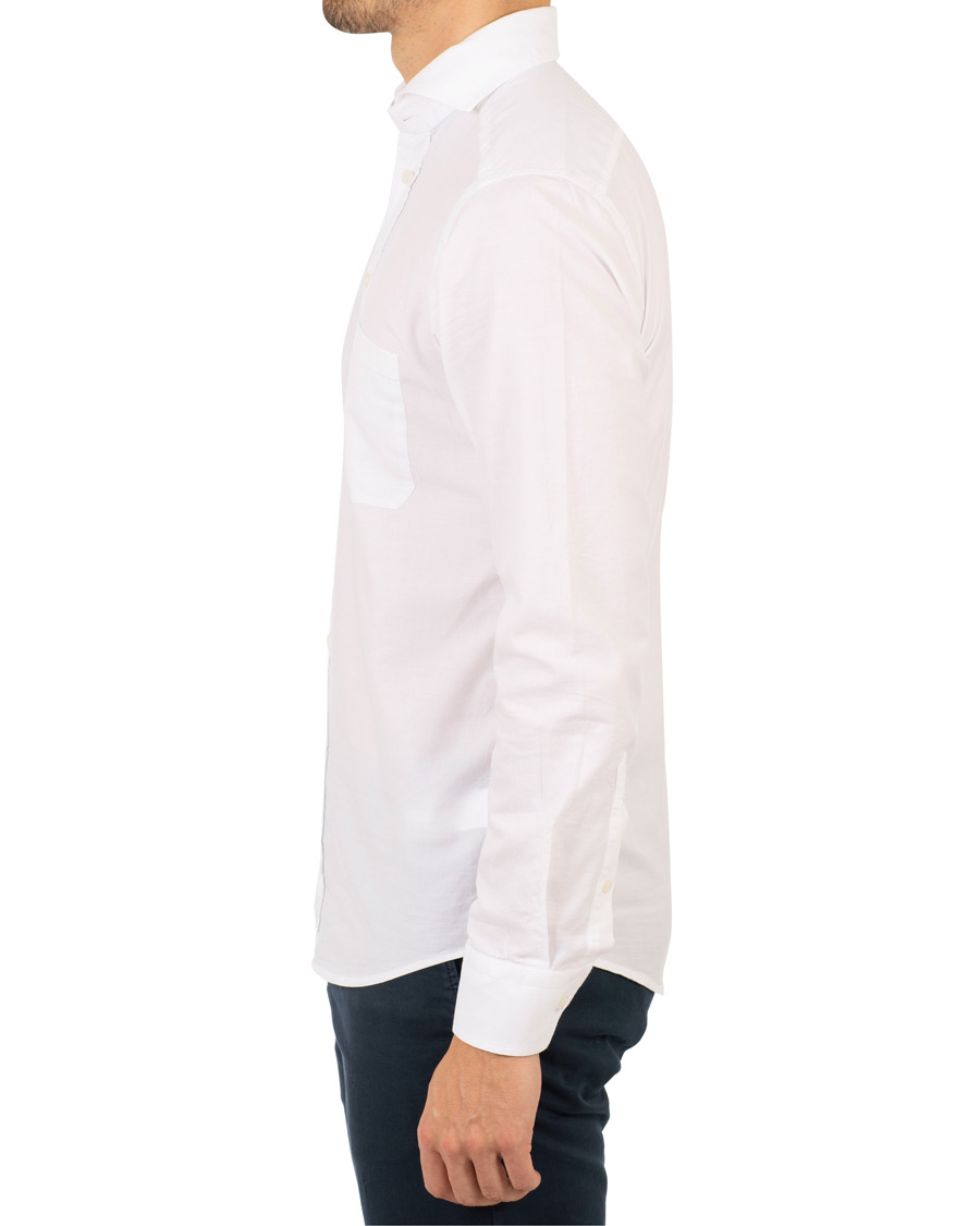 Herr | Skjortor | Eton | Slim Fit Cotton/Silk Shirt White