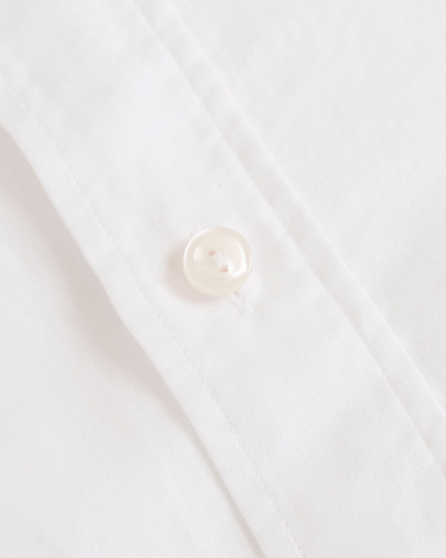 Herr | Skjortor | Eton | Slim Fit Cotton/Silk Shirt White