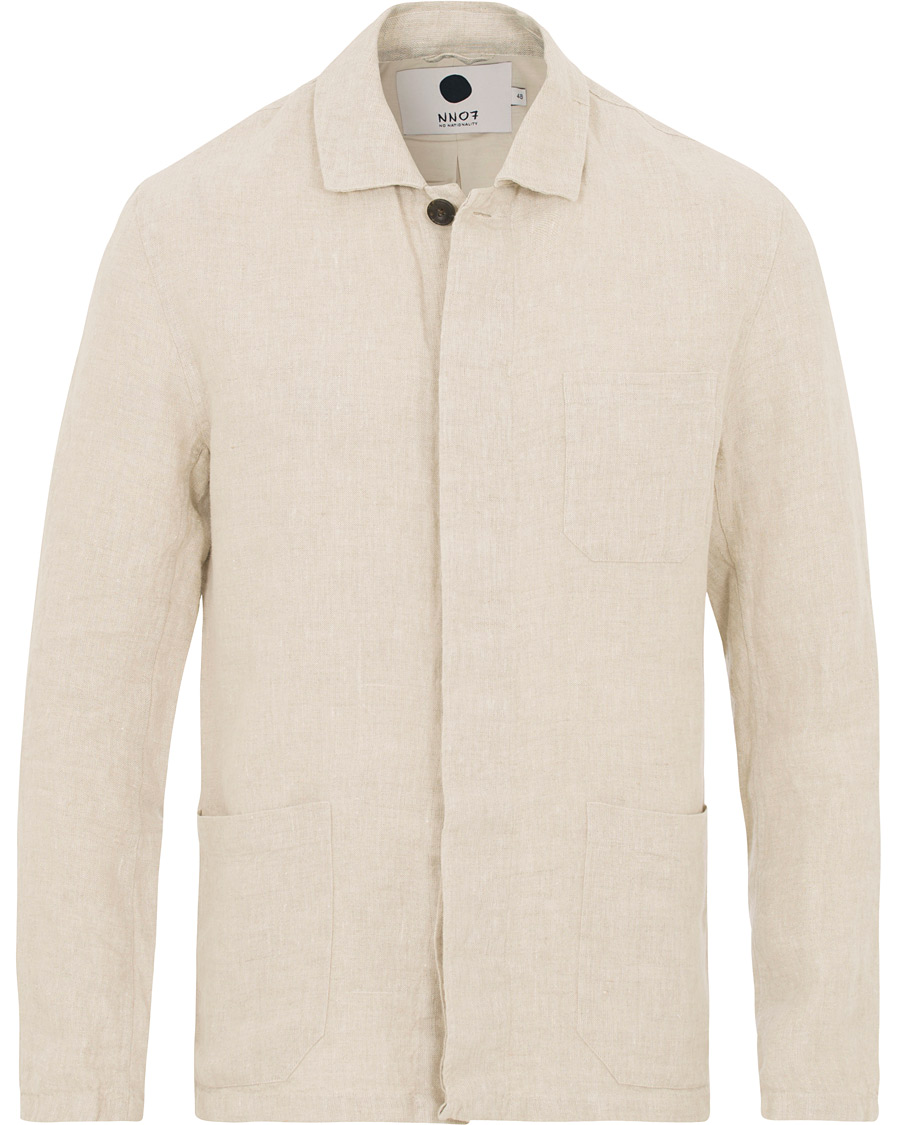 Herr | Kavajer | NN07 | Oscar Linen Blazer Oat