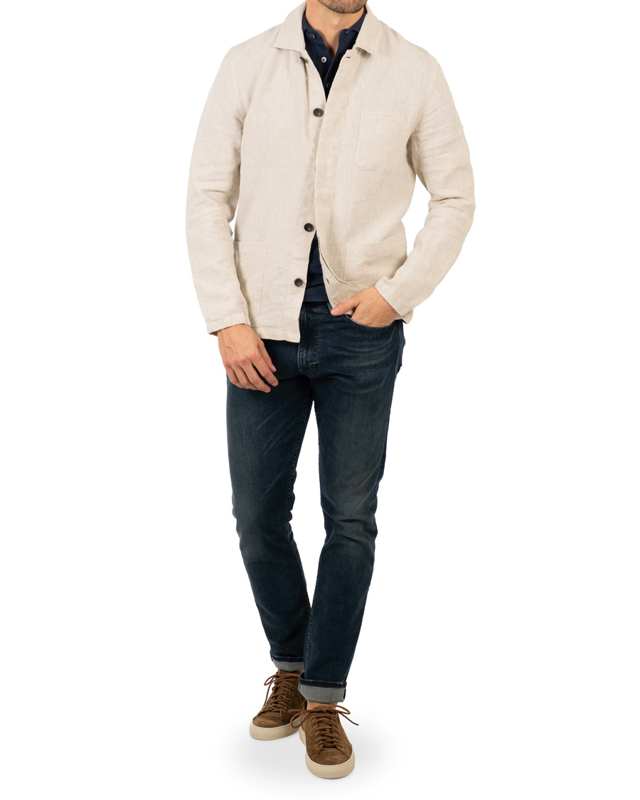 Herr | Kavajer | NN07 | Oscar Linen Blazer Oat