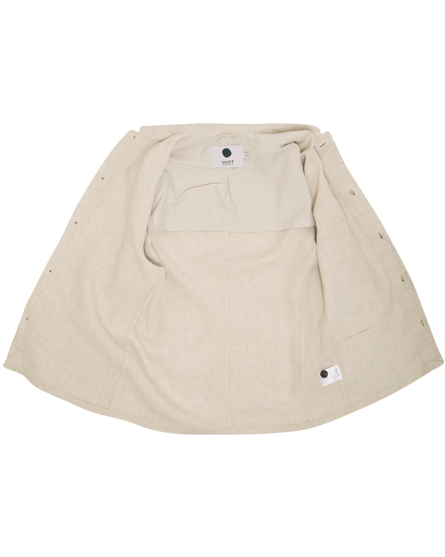 Herr | Kavajer | NN07 | Oscar Linen Blazer Oat