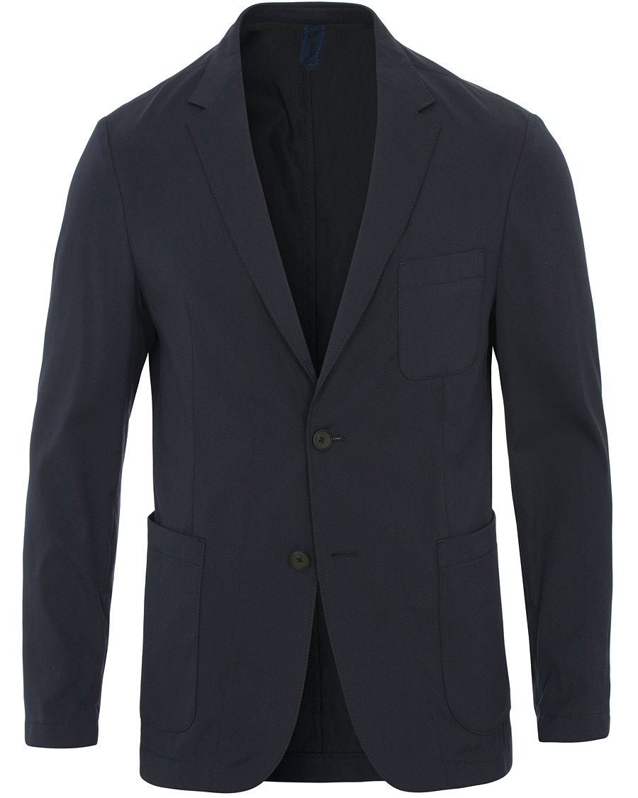 Herr | Kavajer | BOSS BLACK | BOSS Noswen Cotton Stretch Tailoring Blazer Navy