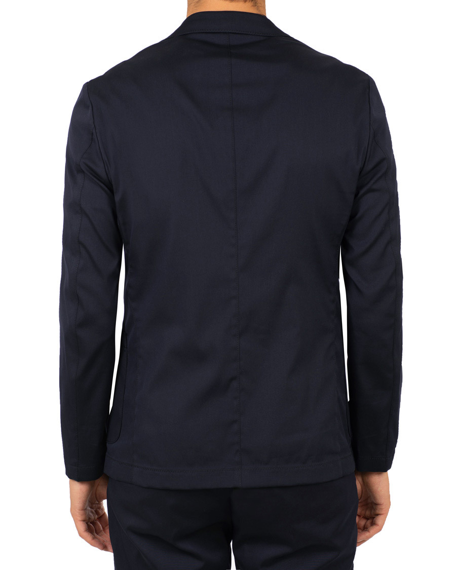 Herr | Kavajer | BOSS BLACK | BOSS Noswen Cotton Stretch Tailoring Blazer Navy