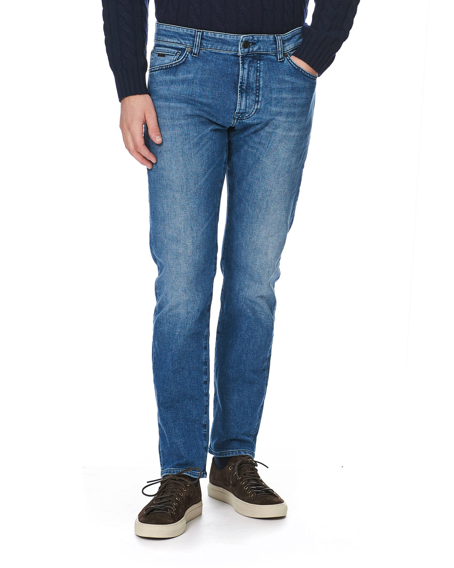 Herr | Jeans | BOSS ORANGE | BOSS Casual Maine Regular Fit Stretch Jeans Bright Blue