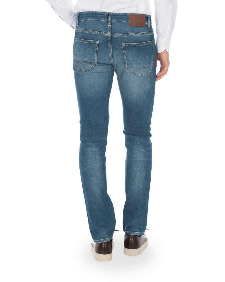 Herr | Jeans | BOSS ORANGE | BOSS Casual Delaware Slim Fit Stretch Jeans Aqua Blue
