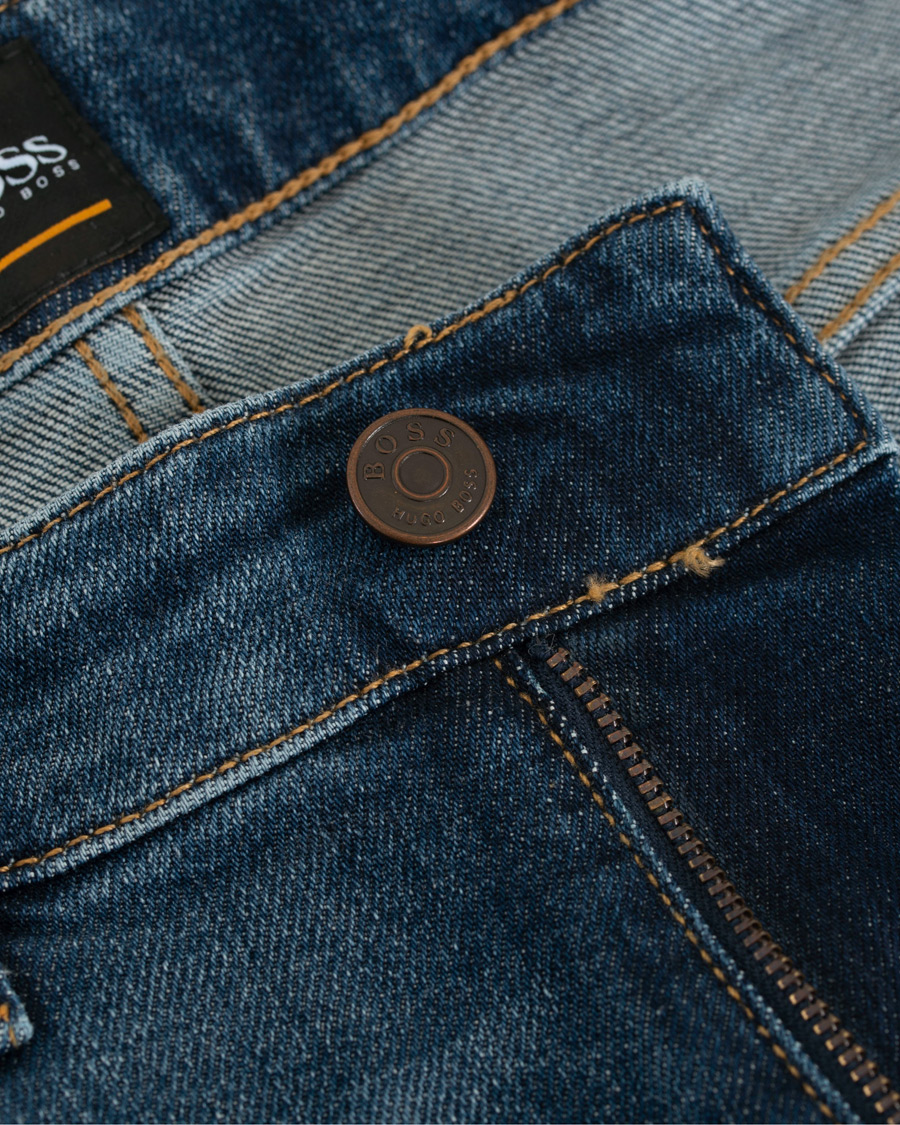 Herr | Jeans | BOSS ORANGE | BOSS Casual Delaware Slim Fit Stretch Jeans Aqua Blue