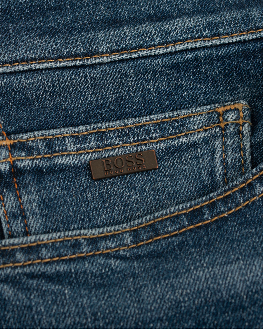 Herr | Jeans | BOSS ORANGE | BOSS Casual Delaware Slim Fit Stretch Jeans Aqua Blue