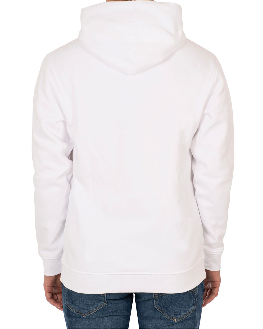 Herr | Tröjor | Tommy Jeans | Corp Logo Hoodie White