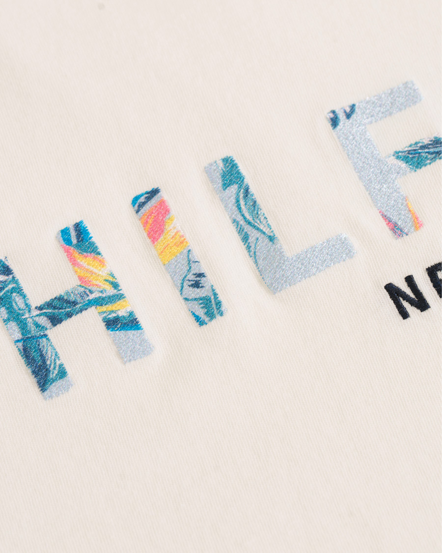 Herr | T-Shirts | Tommy Hilfiger | Floral Logo Graphic Tee Snow White