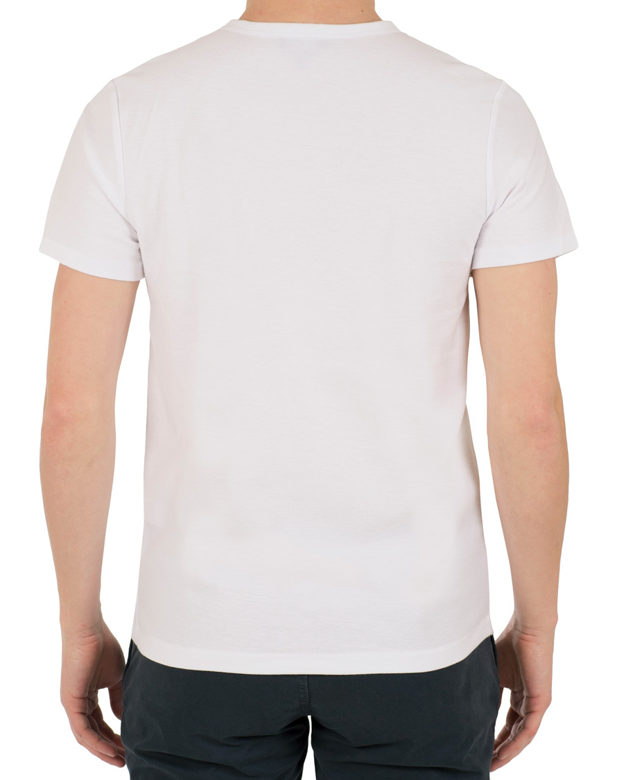 Herr | T-Shirts | A.P.C. | Logo Crew Neck Tee White