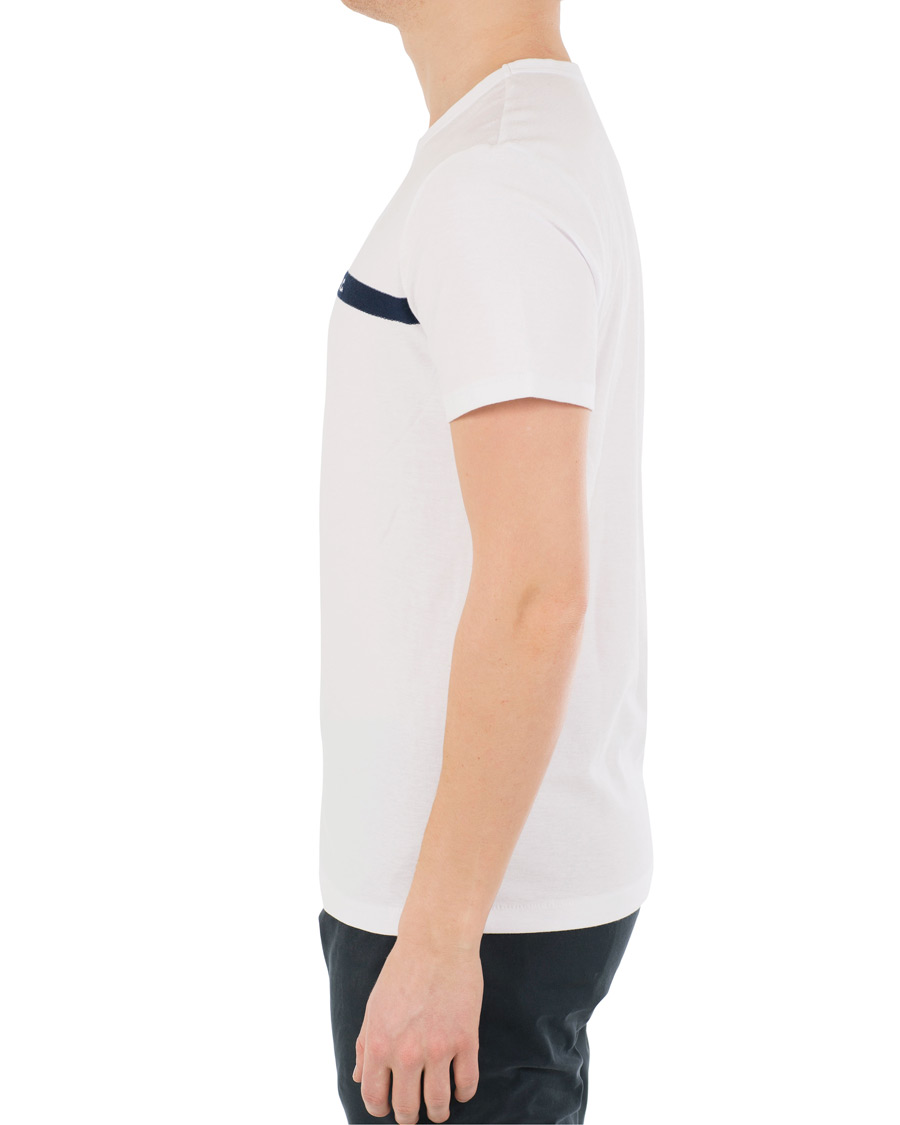 Herr | T-Shirts | A.P.C. | Logo Crew Neck Tee White