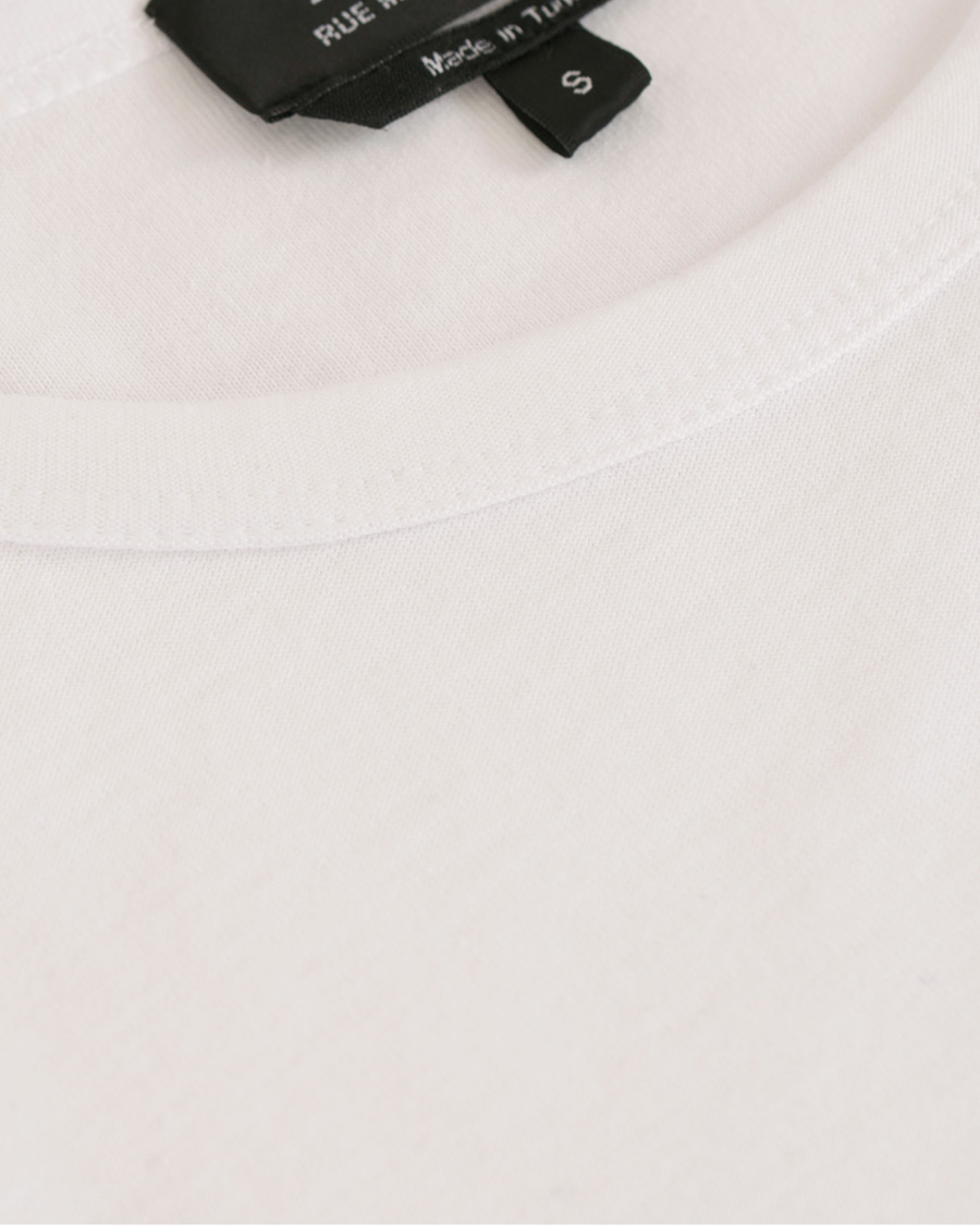 Herr | T-Shirts | A.P.C. | Logo Crew Neck Tee White