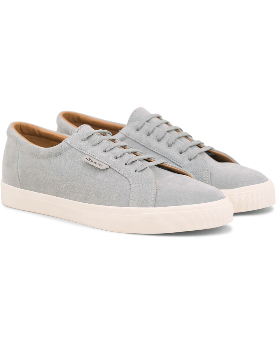 Herr | Superga Suede Sneaker Light Grey | Superga | Suede Sneaker Light Grey