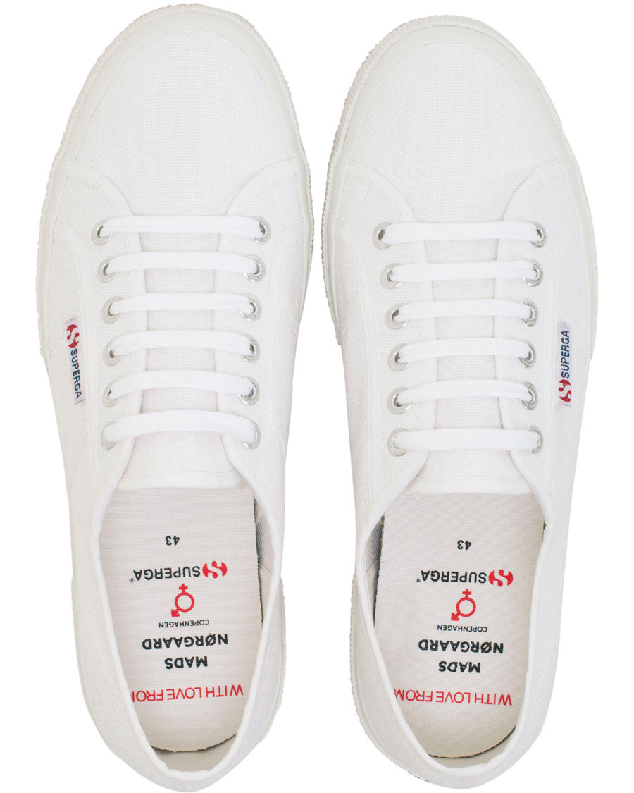 Herr | Superga Collaboration Mads Nørgaard Canvas Sneaker White | Superga | Collaboration Mads Nørgaard Canvas Sneaker White