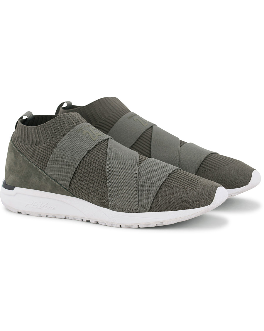 Herr | New Balance 247 Sock Running Sneaker Khaki Green | New Balance | 247 Sock Running Sneaker Khaki Green