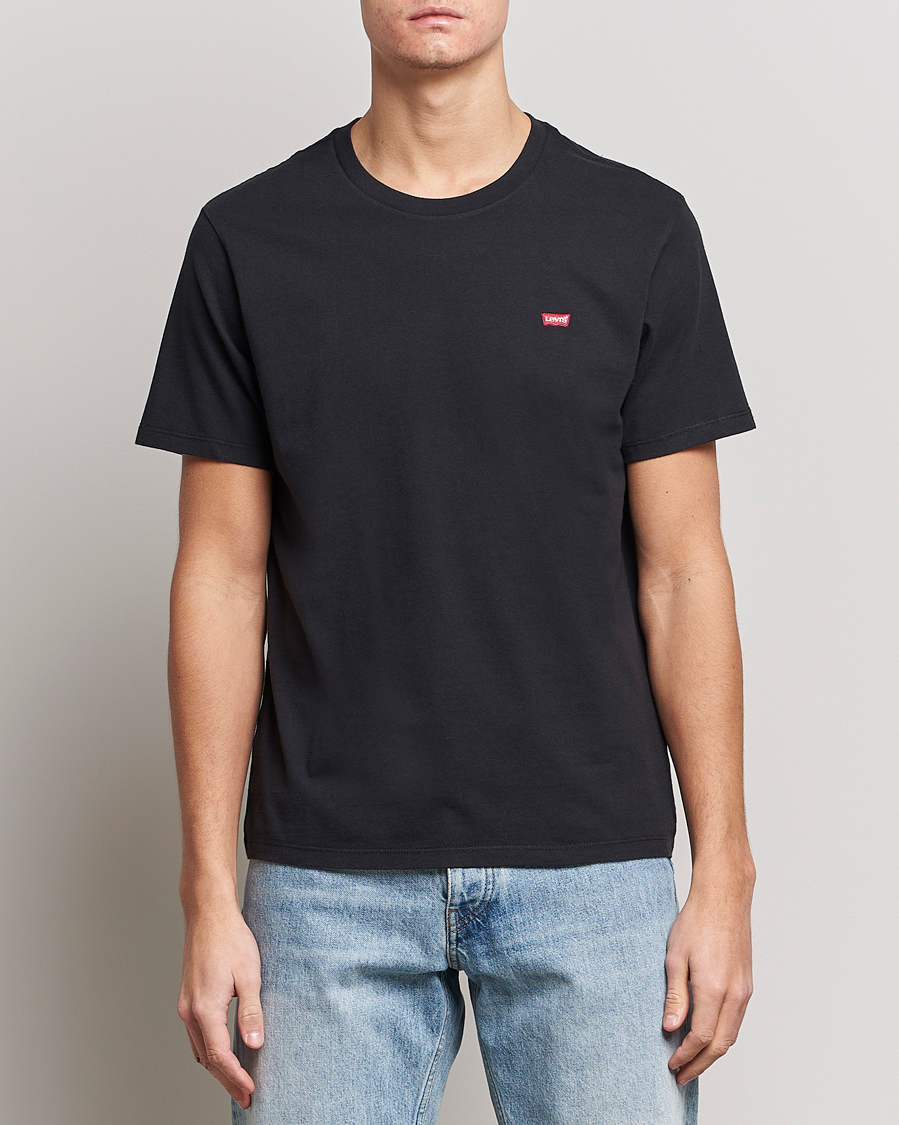 Herr | Svarta t-shirts | Levi's | Chest Logo Tee Black