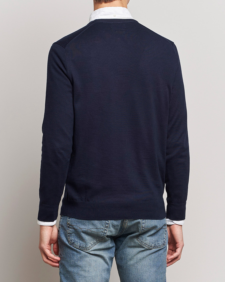 Herr | Tröjor | Polo Ralph Lauren | Pima Cotton Crew Neck Pullover Hunter Navy