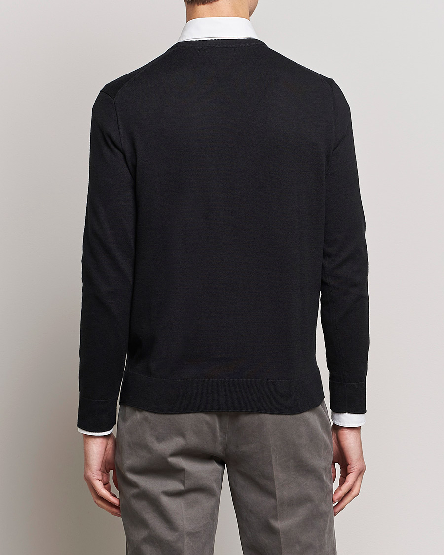 Herr | Tröjor | Polo Ralph Lauren | Pima Cotton Crew Neck Pullover Polo Black