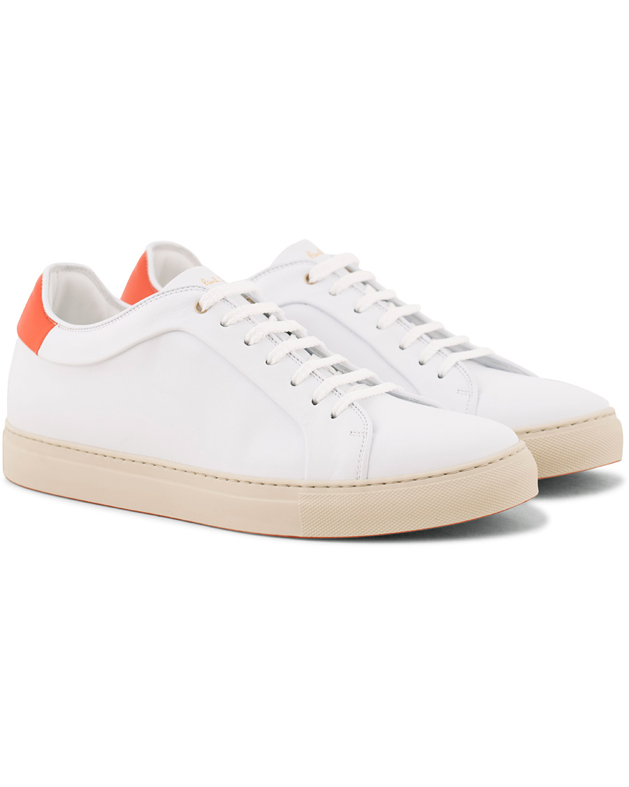 Herr | Paul Smith Basso Leather Sneaker White | Paul Smith | Basso Leather Sneaker White