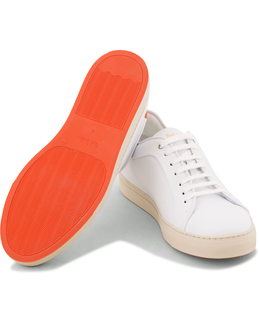 Herr | Paul Smith Basso Leather Sneaker White | Paul Smith | Basso Leather Sneaker White
