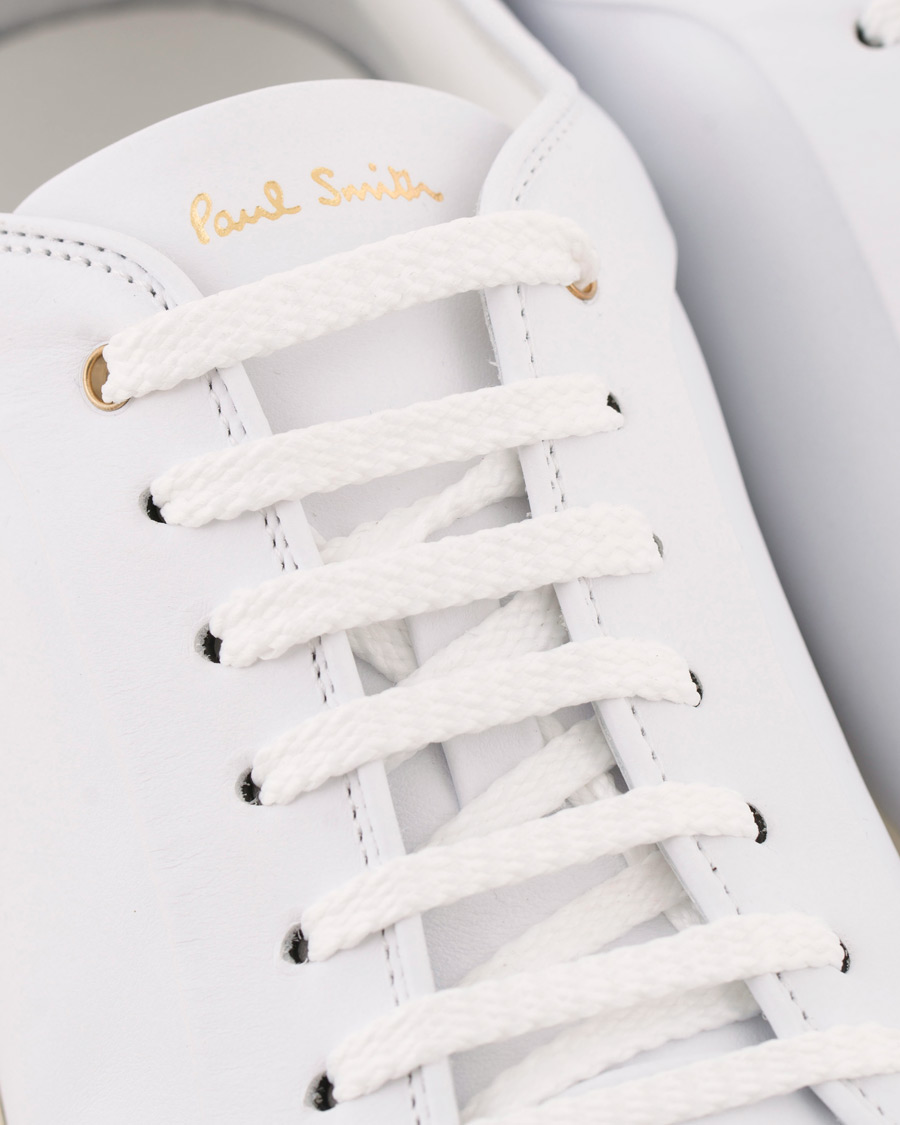 Herr | Paul Smith Basso Leather Sneaker White | Paul Smith | Basso Leather Sneaker White