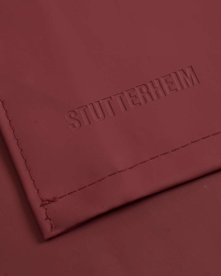 Herr | Jackor | Stutterheim | Stockholm Raincoat Burgundy