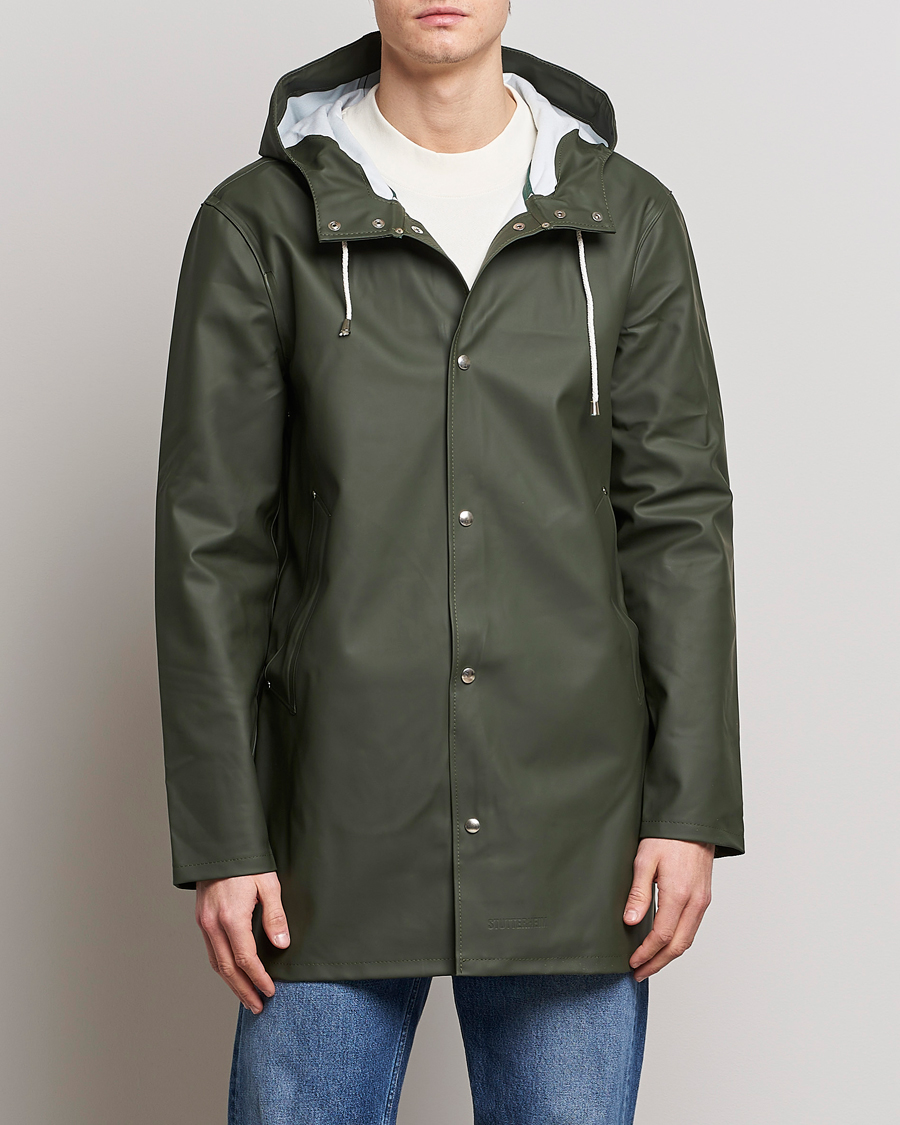 Herr | Kläder | Stutterheim | Stockholm Raincoat Green