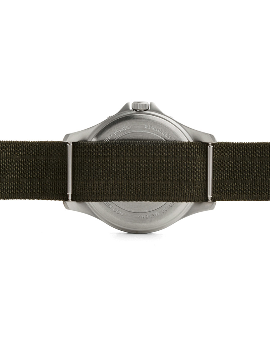 Herr | Timex Navi Ocean Blasted Steel/Pearl White Dial | Timex | Navi Ocean Blasted Steel/Pearl White Dial