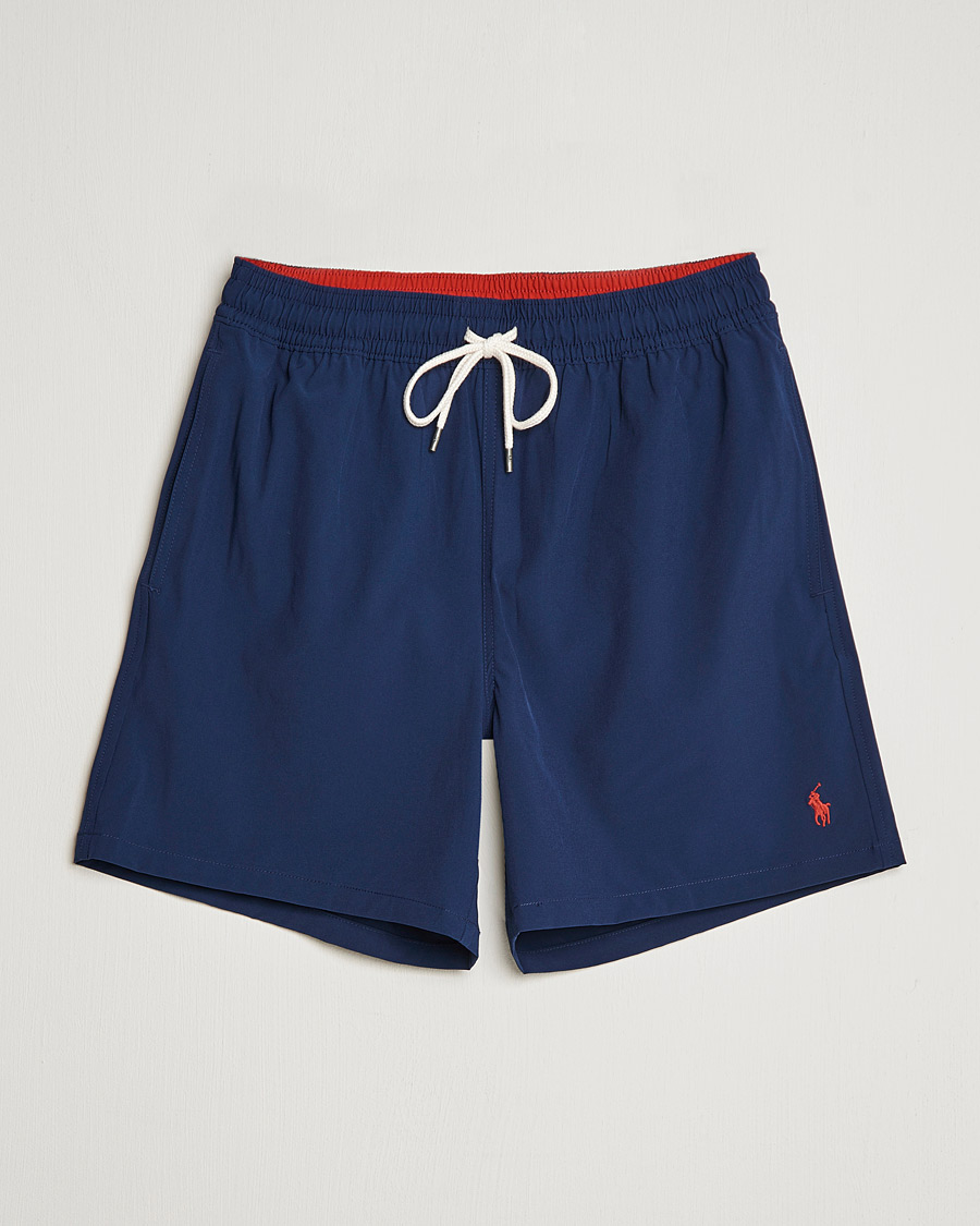 Herr | Badbyxor | Polo Ralph Lauren | Traveler Boxer Swimshorts Newport Navy
