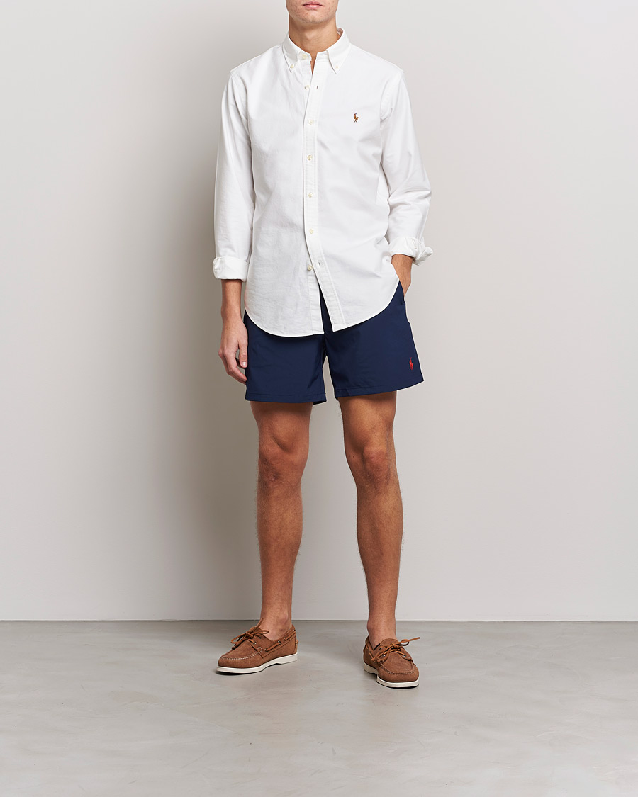 Herr | Badbyxor | Polo Ralph Lauren | Traveler Boxer Swimshorts Newport Navy