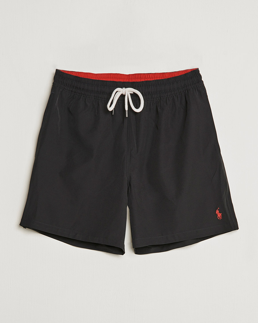 Herr | Badbyxor | Polo Ralph Lauren | Traveler Boxer Swim Shorts Polo Black