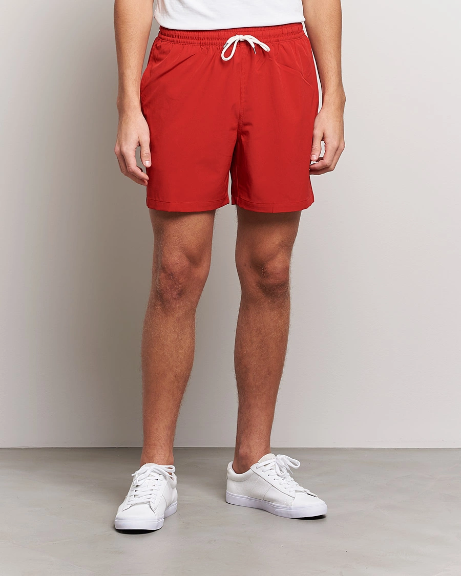 Herr | Polo Ralph Lauren | Polo Ralph Lauren | Traveler Boxer Swim Shorts RL Red