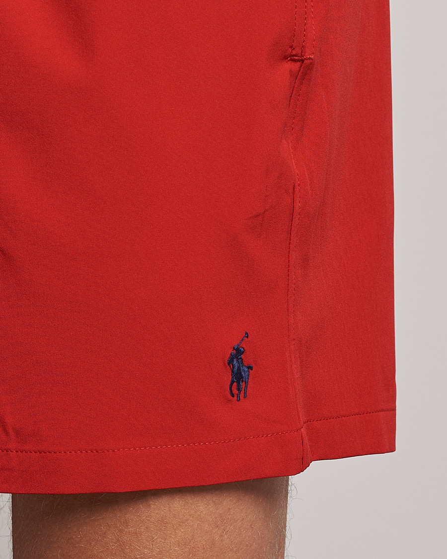 Herr | Badbyxor | Polo Ralph Lauren | Traveler Boxer Swim Shorts RL Red
