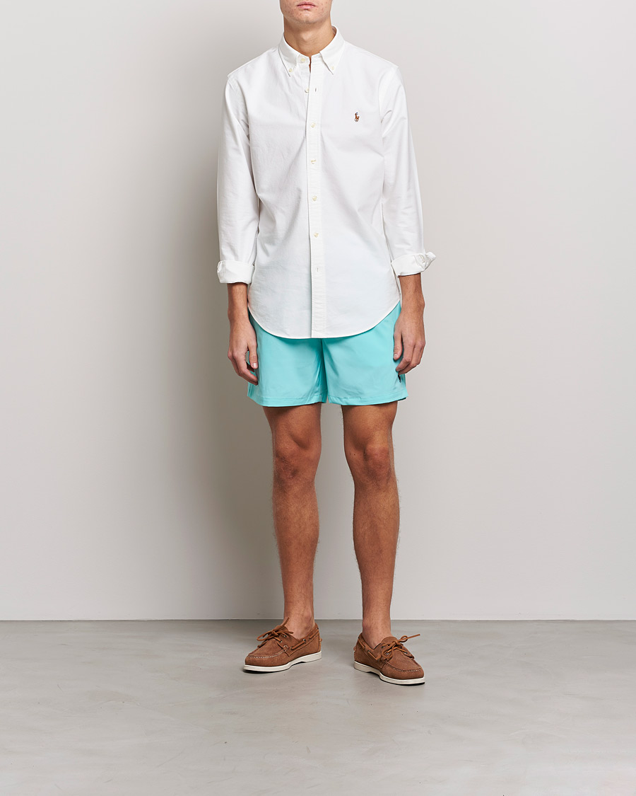 Herr | Badbyxor | Polo Ralph Lauren | Traveler Boxer Swim Shorts Hammond Blue