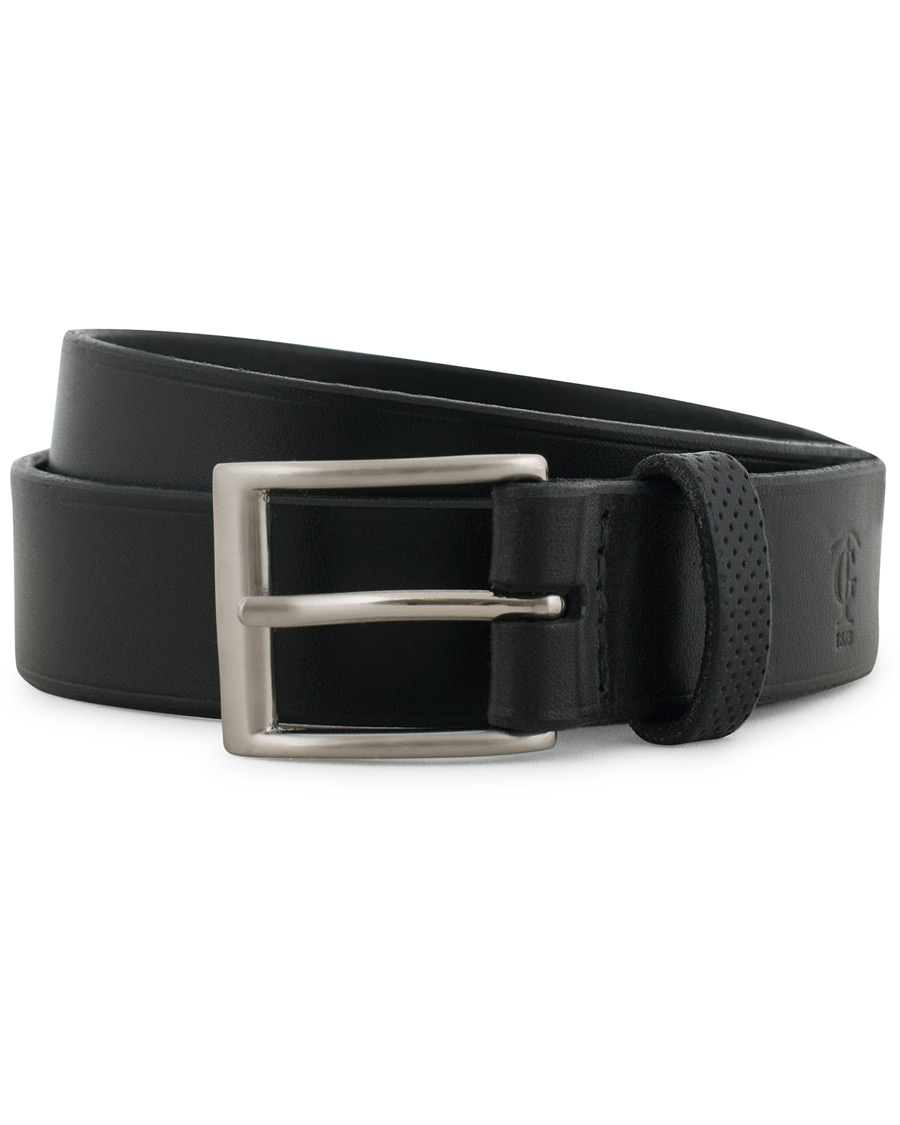 Herr | Tärnsjö Garveri Leather Belt 3cm Black | Tärnsjö Garveri | Leather Belt 3cm Black