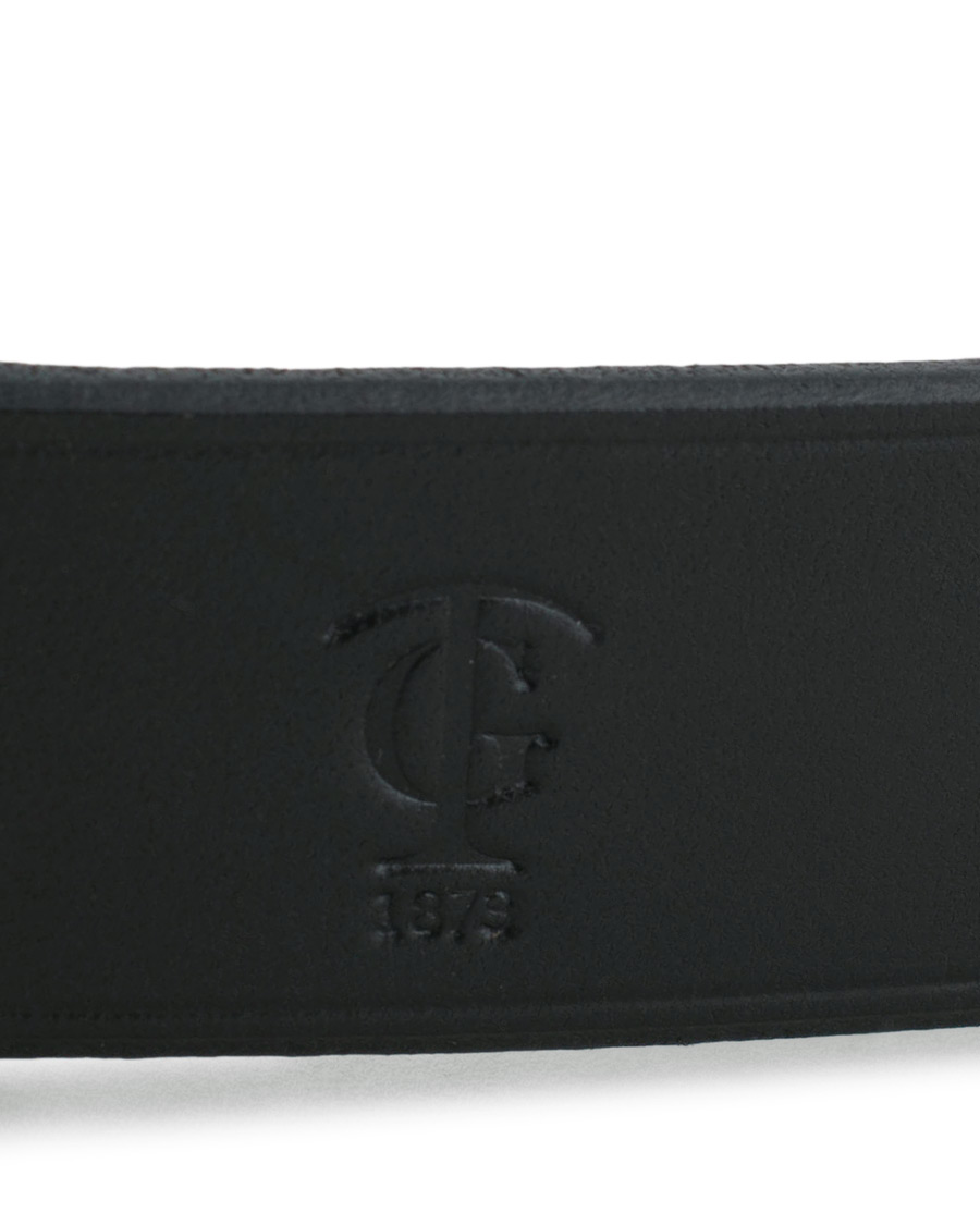 Herr | Tärnsjö Garveri Leather Belt 3cm Black | Tärnsjö Garveri | Leather Belt 3cm Black