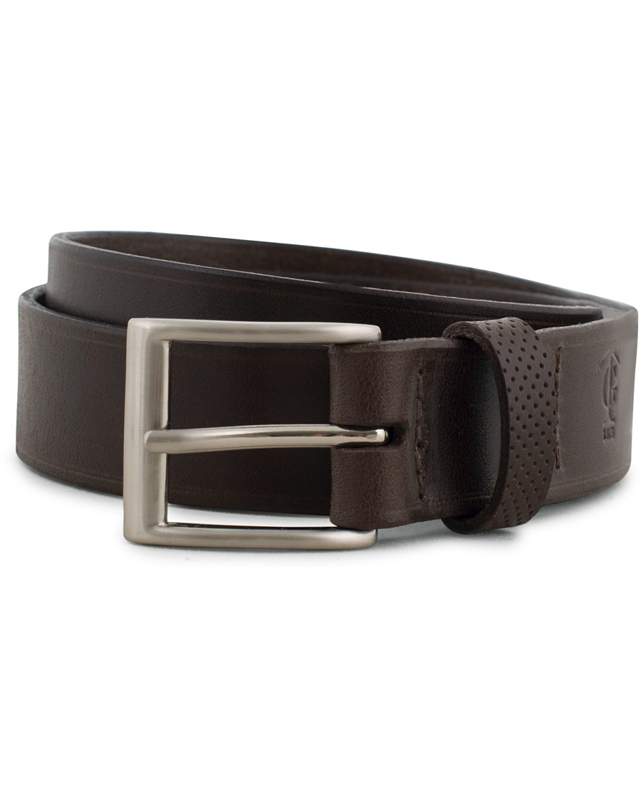 Herr | Tärnsjö Garveri Leather Belt 3cm Dark Brown | Tärnsjö Garveri | Leather Belt 3cm Dark Brown