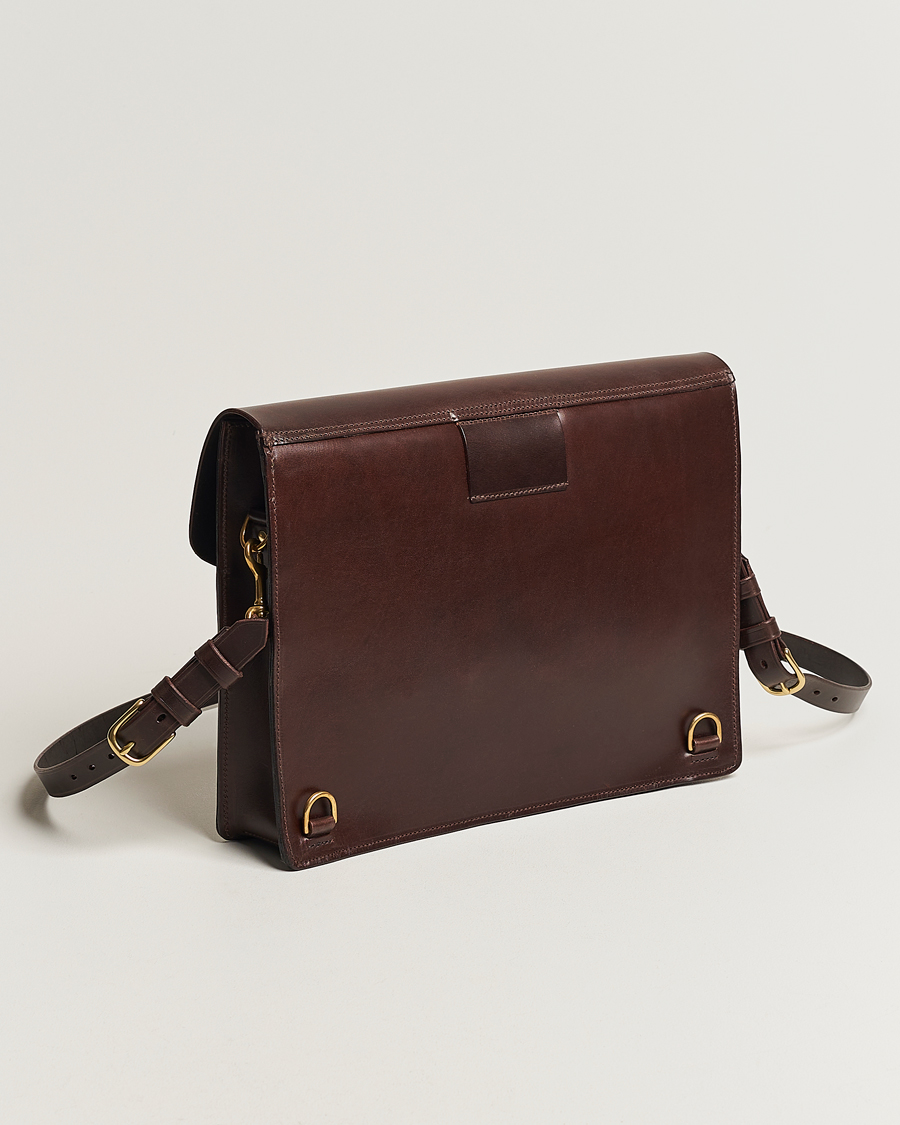 Herr | Väskor | Tärnsjö Garveri | Messenger Bag 3-In-1 Dark Brown